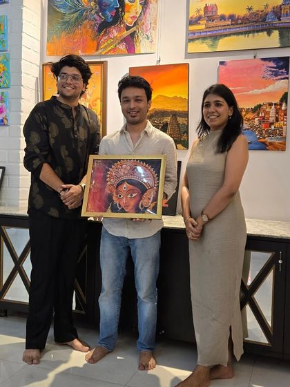 Shades Creative Gallery - Artist Exhibition & Promotion Success Stories: Cherished Art in New Homes photo 3