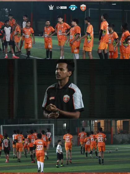 A coach's watchful eye. We guide our players at every step, from drills to game strategy.