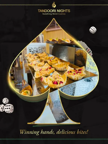 Winning hands and delicious bites for your Diwali party. These crispy, savory tarts are the perfect snack to accompany an evening of cards and celebration.