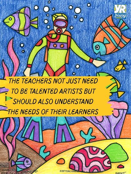 Our teachers are not just talented artists; they are trained to understand the needs of their learners and to deliver our curriculum in a supportive and encouraging way.