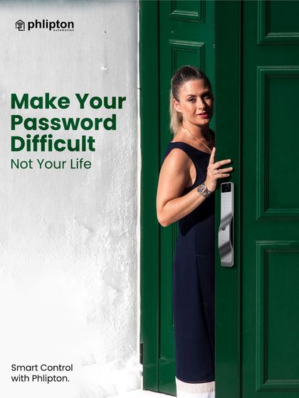 Your password should be difficult, not your life. This image captures the essence of my philosophy: providing robust security that simplifies your daily routine, rather than complicating it.