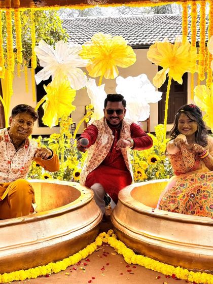 Emcee Pramod - Wedding Emcee & Host Vibrant Haldi & Mehendi Ceremonies photo 12