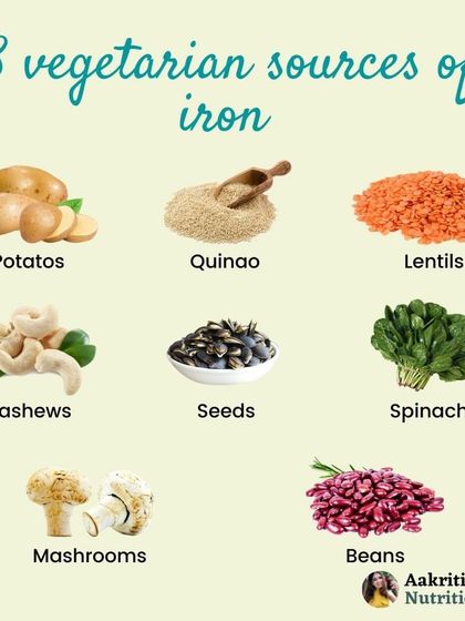 For my vegetarian clients, getting enough iron is a common concern. Here are eight excellent plant-based sources of iron, including lentils, quinoa, and spinach, that can help you meet your daily needs and prevent iron deficiency anemia.