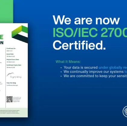 I am committed to the highest standards of data security. I am proud to announce that my Information Security Management System is officially ISO/IEC 27001:2022 certified, ensuring your sensitive data is always protected.