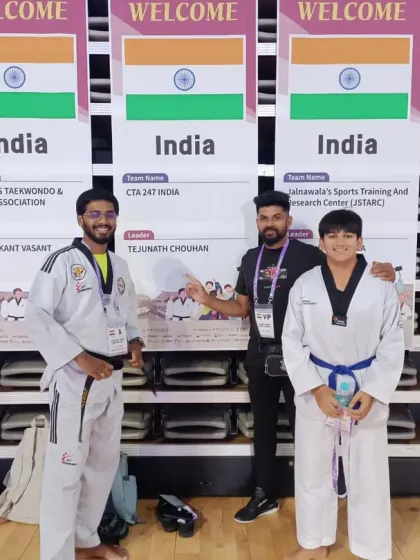 Team CTA 247 India, represented proudly at the World Taekwondo Culture Expo.