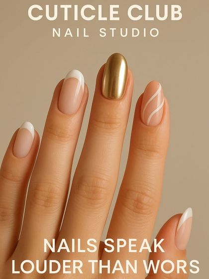 A simple message from my studio: Nails speak louder than words. Let me help you express yourself.