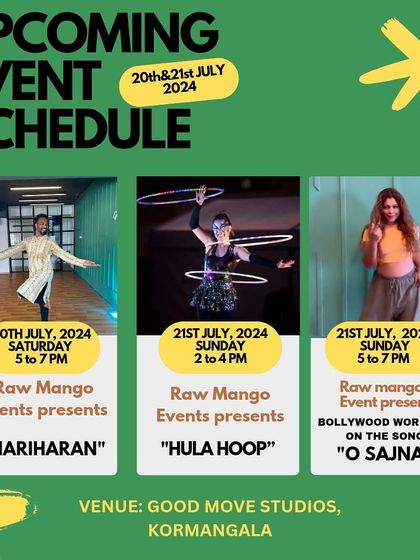 Raw Mango Events - Dance Classes & Workshops Upcoming Workshops & Event Schedules photo 6