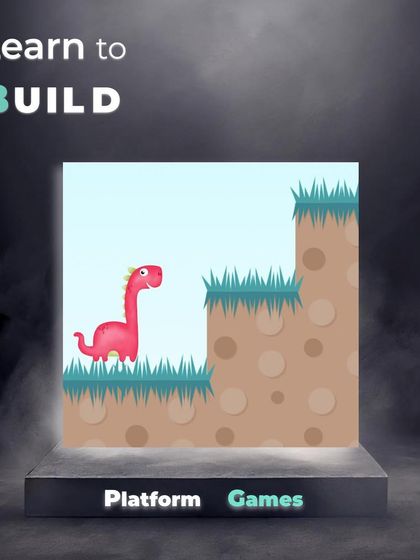 Platform games like Mario are not just fun to play, but also super fun to build. When kids develop a game, they learn about storytelling, character design, animation, and quality testing.