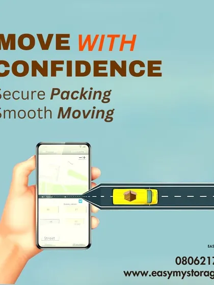 Move with confidence. Our service ensures secure packing and smooth moving, with the ability to track your shipment right from your phone for complete peace of mind.