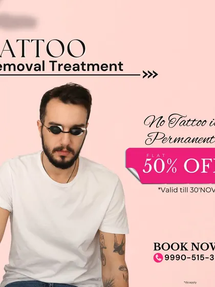 If you have a tattoo you regret, you don't have to live with it forever. We offer effective laser tattoo removal services to help you get clear skin again.