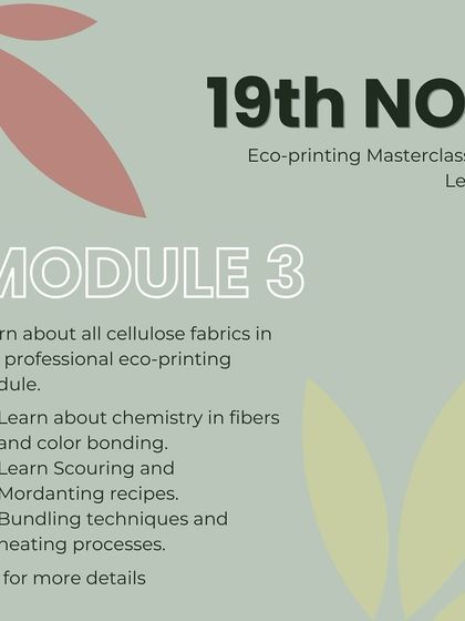 Color Ashram - Natural Dyeing Workshops & Training Eco-Printing with Nature's Palette photo 11