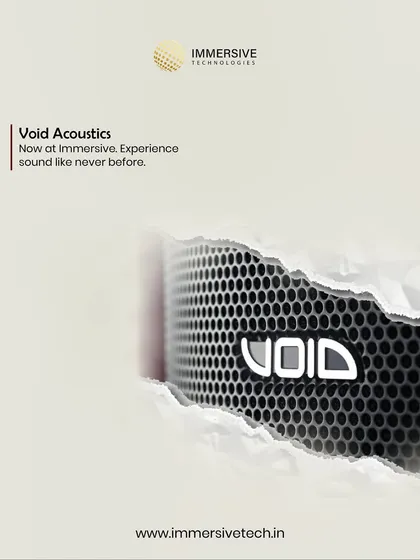 We are proud to be exclusive providers of Void Acoustics, a brand synonymous with innovative design and extraordinary sound. Their speakers are engineered to be a sensory experience, transforming any space with their unique forms and immersive audio quality.
