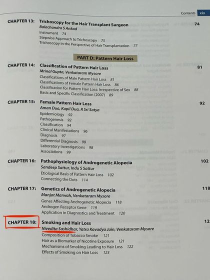 Nivedita Sashidhar - Hair & Scalp Treatments My Research & Publications photo 6