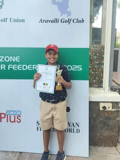 Leyan Pal secured a second-place finish at the same IGU Feeder Tour event, showing a strong comeback on the final day.