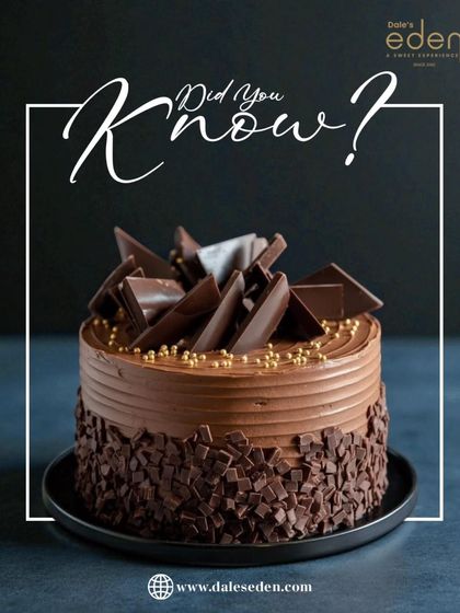 A testament to a classic flavor. This chocolate cake is finished with smooth ganache frosting, chocolate shards, and delicate gold sprinkles, proving that chocolate is always the most preferred choice.