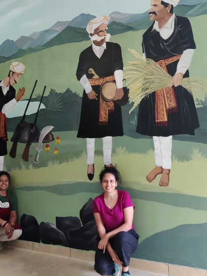 Aanchal Gupta - Custom Murals & Wall Art Residential Murals: Nature & Heritage photo 43