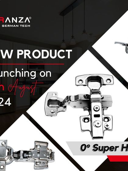 My 0-degree Super Hinge is a new product designed for ultimate performance in luxury interiors, providing a flawless look and seamless functionality.