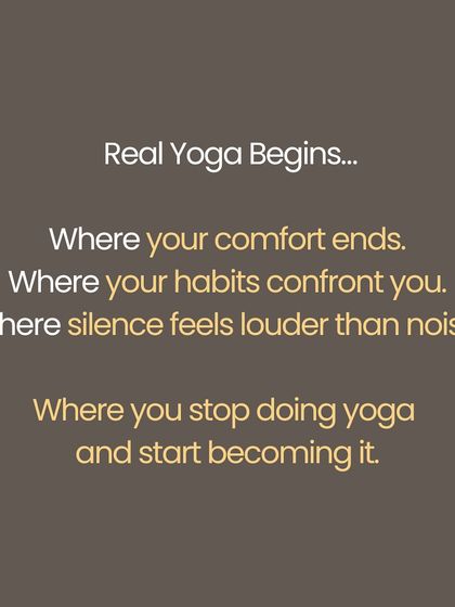 The "99% practice" is not about poses. It is about what happens when the mat is gone. It is how you wake, eat, and respond when tested. It includes the practice of Yama (ethics), Niyama (observances), Ahara (nourishment), Vichara (self-inquiry), and Seva (selfless service). Real yoga begins where your comfort zone ends.