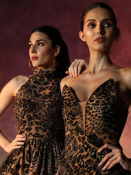 This is from a professional brand photoshoot, showcasing my skill in creating striking, camera-ready makeup that stands out under studio lighting for fashion and commercial work.