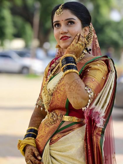 Usha Gowda - Bridal Makeup and Hair Styling Classic Muhurtham Brides photo 6
