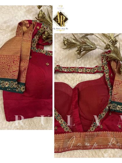 Arulaa by Rashmi Anoop Rao - Custom Bridal & Occasion Wear for Women Bridal Blouse Masterpieces photo 95