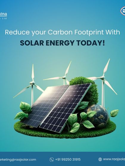 Raaj Solar - Utility-Scale & Industrial Solar Projects Financial & Environmental Benefits photo 24