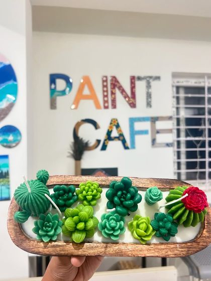 Paint Cafe Studio - Art & Craft Workshops Dessert & Designer Candle Making photo 22