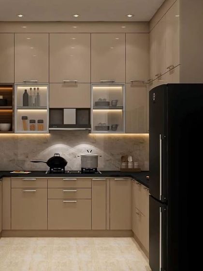 Designing with a Touch of Sweetness - Modular Home Interiors Cute & Compact Kitchens photo 14