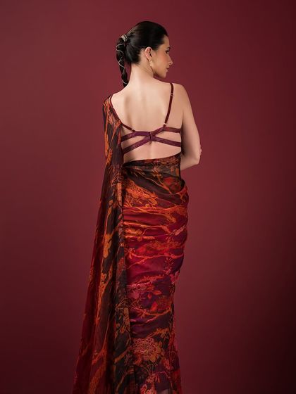 This cluster is a tribute to the saree in all its forms. It includes traditional weaves, modern pre-draped styles, and sarees paired with unique blouses, showcasing the endless possibilities for styling this iconic Indian garment.