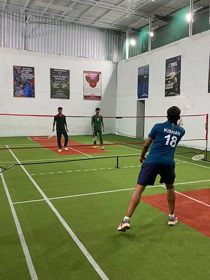 More action from our doubles matches, showing different players and games. Every day is a new challenge on the court!