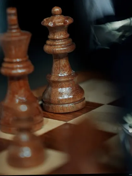 A series of teaser images for my song "Jigre". These abstract shots of fire, chess, and motion were used to build anticipation and hint at the song's themes of power and struggle.