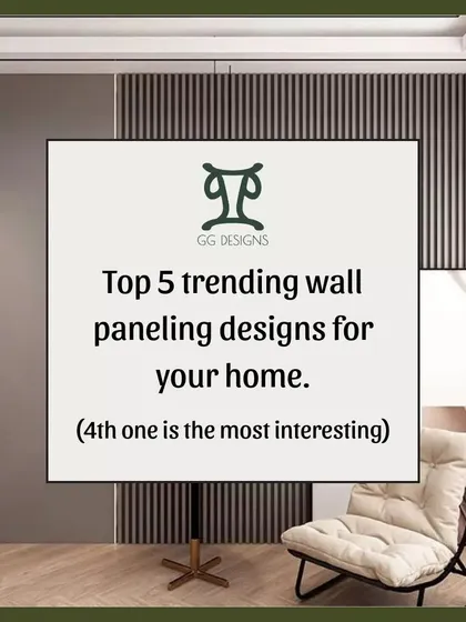 Wall paneling is a timeless design element that adds character and depth. Here are five trending wall paneling designs that can elevate the look of any room in your home.