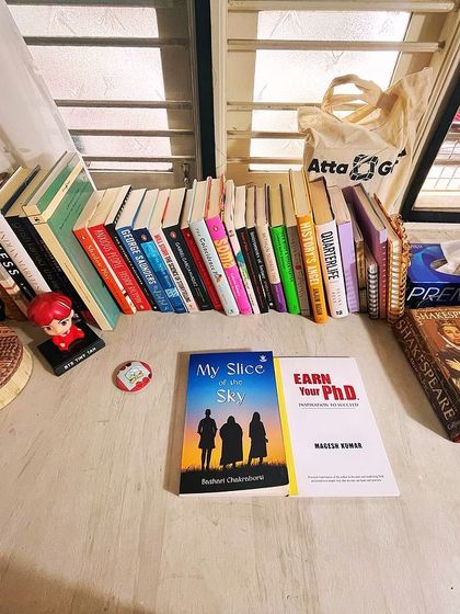 When your students publish! So proud to see books by our BWWers Bashari Chakraborty and Magesh Kumar. Their work is a testament to their dedication and is available on Amazon.