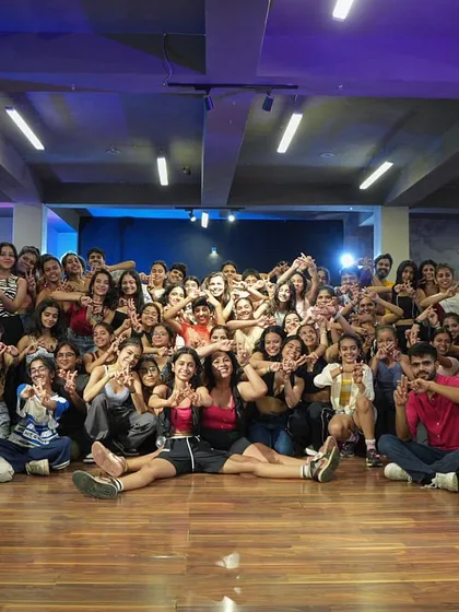 This is what our community looks like. A room full of passion after four masterclasses, where every person showed up to dance and support a cause. This is the energy you become a part of when you join a workshop.
