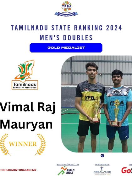 Yadav Pro Badminton Academy - Professional Badminton Coaching Programs State & Zonal Tournament Winners photo 53