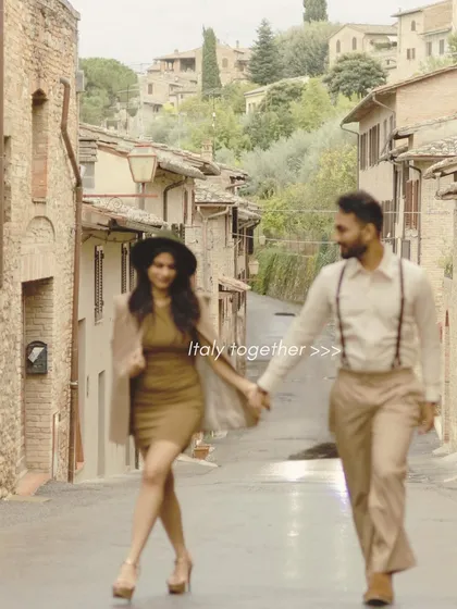 Hand in hand through the old-world streets of an Italian town. Our approach to destination couple shoots is to let you explore and live in the moment, capturing your story as it naturally unfolds.