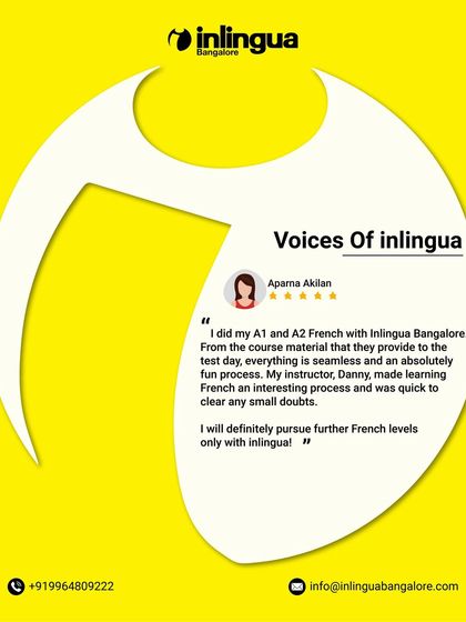 Inlingua - Individual Language Courses Voices of Inlingua: Student Success Stories photo 22