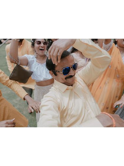 Orange Wedding Cinemas - Wedding Photography & Cinematography Vibrant Celebrations: Haldi & Mehendi photo 57