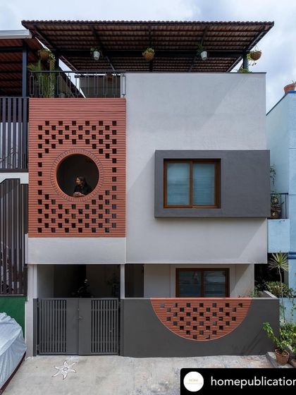 The Mathrukrupa facade featured in HomePublication.