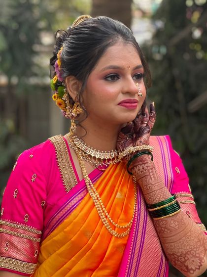 Traditional Maharashtrian & South Indian Brides photo 74