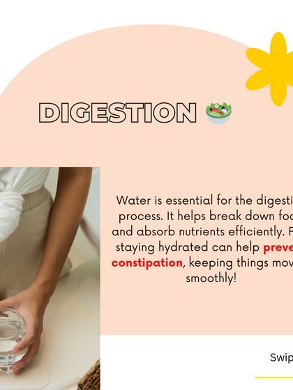 Staying hydrated is crucial for energy, digestion, and skin health. This series explains how drinking enough water helps transport nutrients, break down food, and maintain your skin's natural glow.