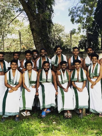 A casual group photo of the team. Our bond extends beyond the stage, and this unity is the foundation of our synchronized performances.