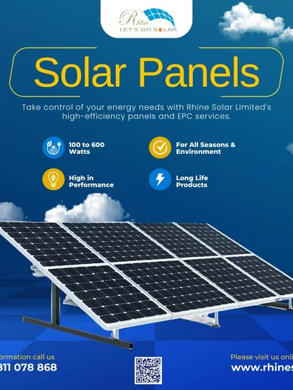 My high-efficiency panels, ranging from 100 to 600 watts, are designed for all seasons and environments. They promise high performance and a long product life, giving you control over your energy needs.