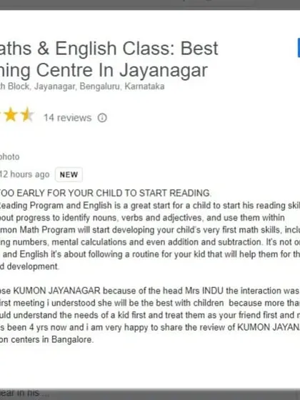 I am so grateful for feedback like this from our parents. This review highlights our focus on treating each child as an individual and making the learning process enjoyable. It speaks to the core of my teaching philosophy: understanding a child's needs comes first.