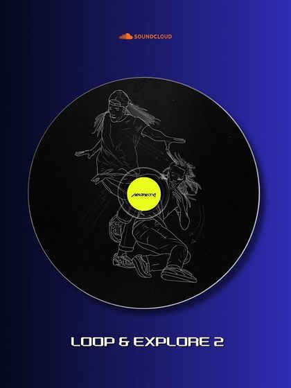 Cover art for "Loop & Explore Pt. 2". After the great response to Part 1, I dug even deeper for this tape, focusing on raw loops, dusty drums, and hidden stories in sound.