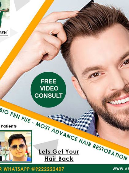 Let's get your hair back with our most advanced hair restoration techniques. Our Insta Bio Pen FUE delivers real results for real patients. Contact us for a free video consult.