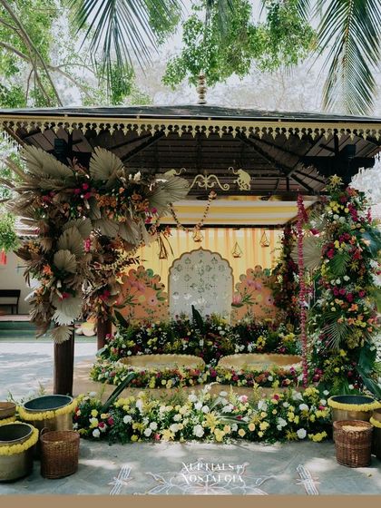 The Tales of Tradition - Wedding Planning & Design Sun-Kissed Haldi Ceremonies photo 56