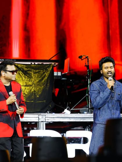 A gallery showcasing the diverse and legendary artists we have had the honor of producing shows for, including A.R. Rahman, Akon, Sukhwinder Singh, Mohit Chauhan, Jonita Gandhi, Neeti Mohan, Dhanush, and The Yellow Diary.