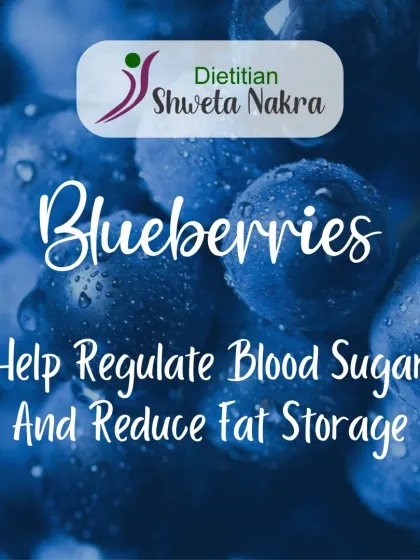 Blueberries are not just delicious; they also help regulate blood sugar and reduce fat storage. They are a fantastic addition to your diet if you want to manage your weight and health.