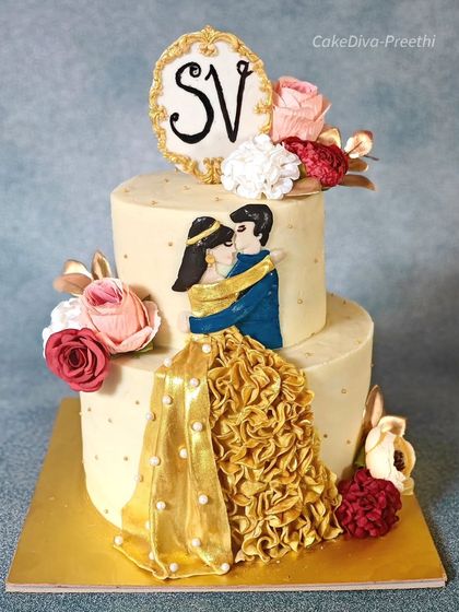 Preethi - Artistic & Designer Cakes Grand Celebrations: Tiered Cakes photo 5